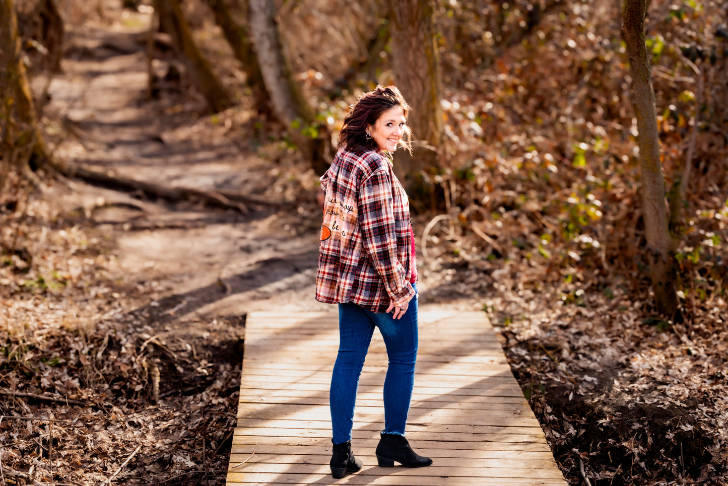 Mama Don't Let Your Cowboys Grow Up To Be Babies Bleached Flannel - Pre-Order - Adventure Plaids