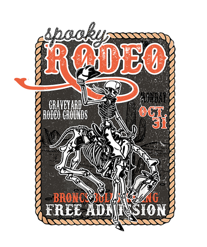 Spooky Rodeo Bleached Flannel - PRE-ORDER