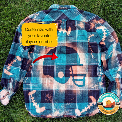 Favorite football player flannel - Pre-order