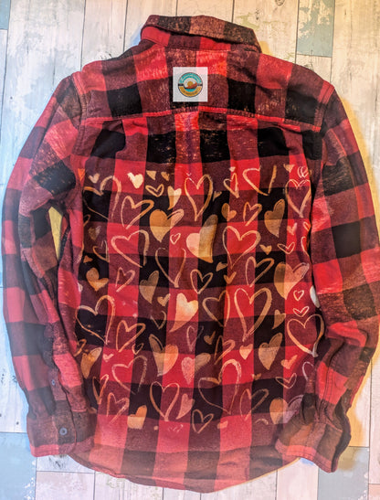 Bushel of Hearts Bleached Flannel - PRE-ORDER