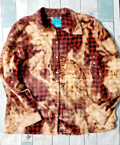 Rosie - Bleached Flannel PRE-ORDER - Adventure Plaids