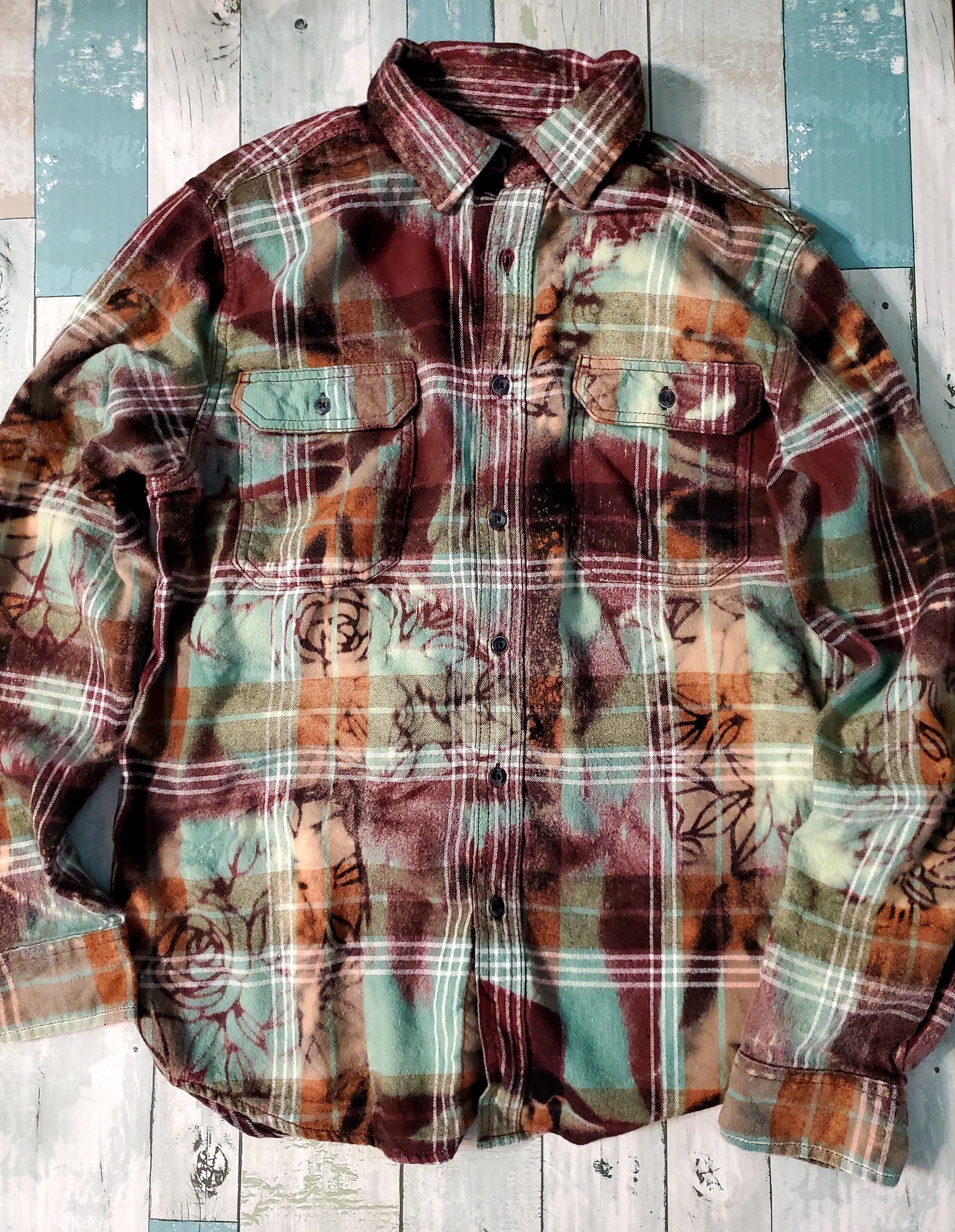 Rosie - Bleached Flannel PRE-ORDER - Adventure Plaids