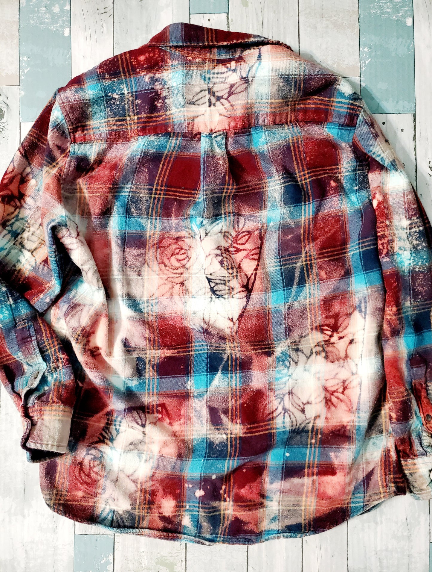 Rosie - Bleached Flannel PRE-ORDER - Adventure Plaids