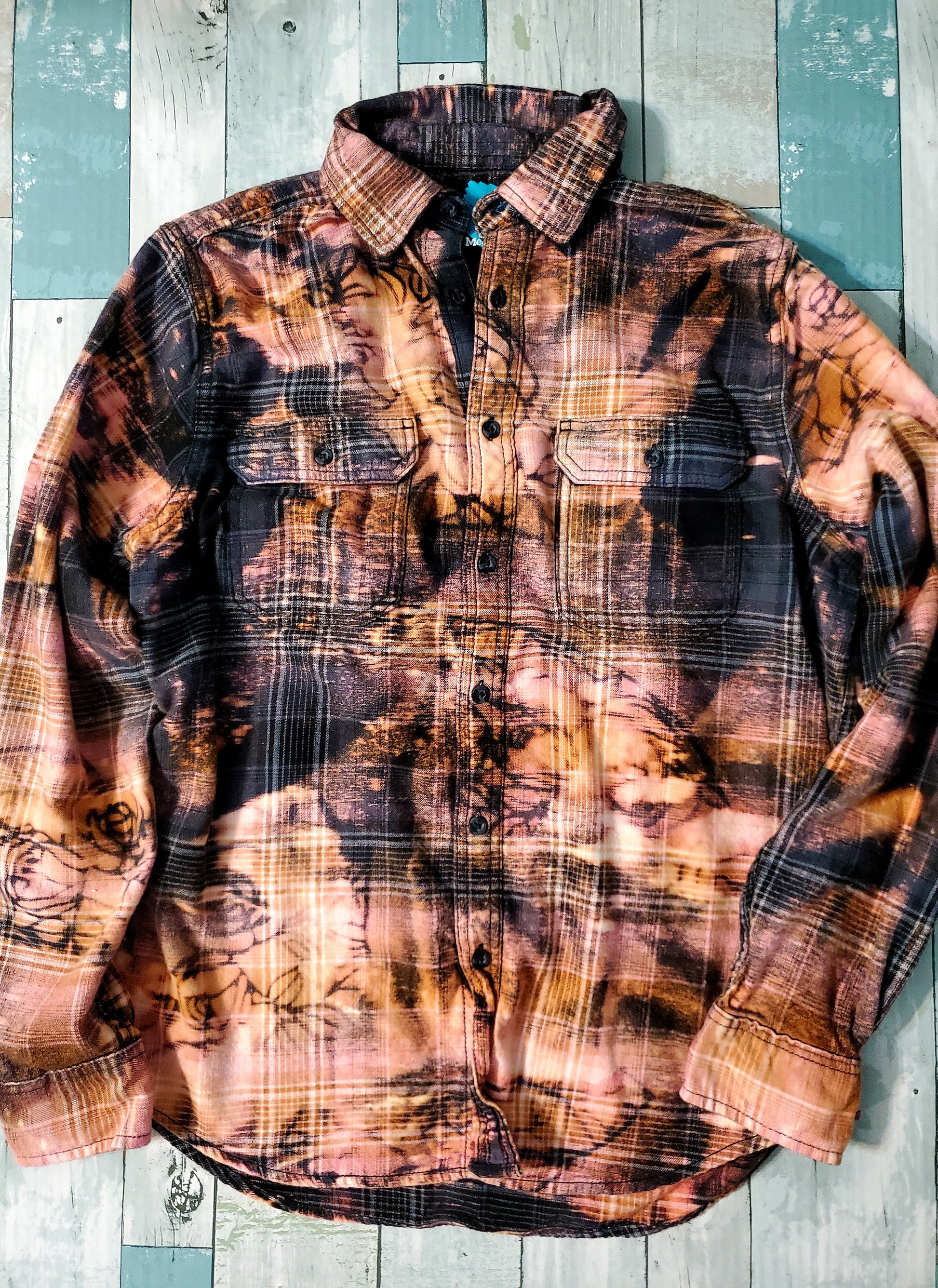 Rosie - Bleached Flannel PRE-ORDER - Adventure Plaids