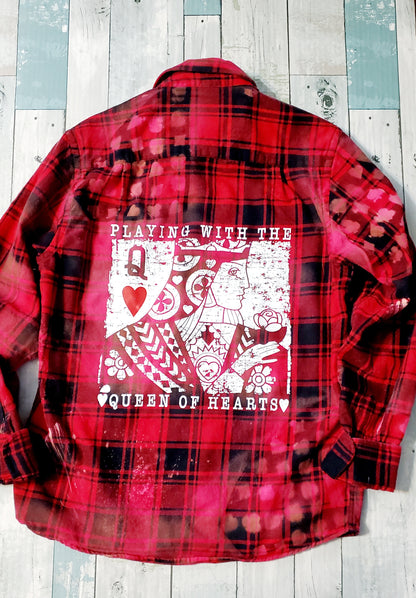 Queen of Hearts Flannel - Pre-order - Adventure Plaids