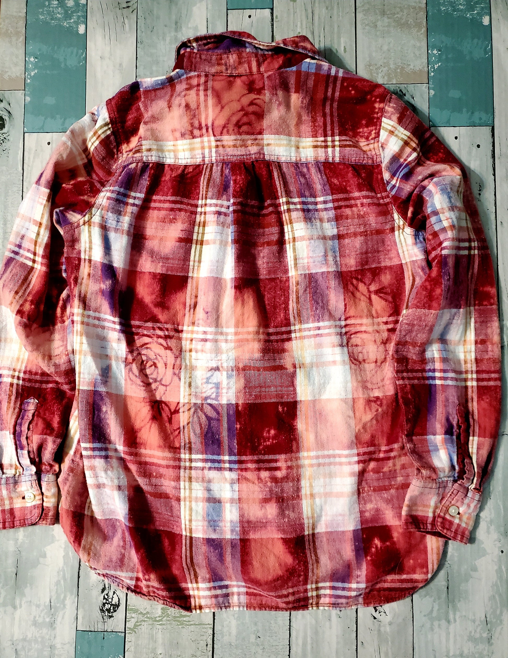 Rosie - Bleached Flannel PRE-ORDER - Adventure Plaids