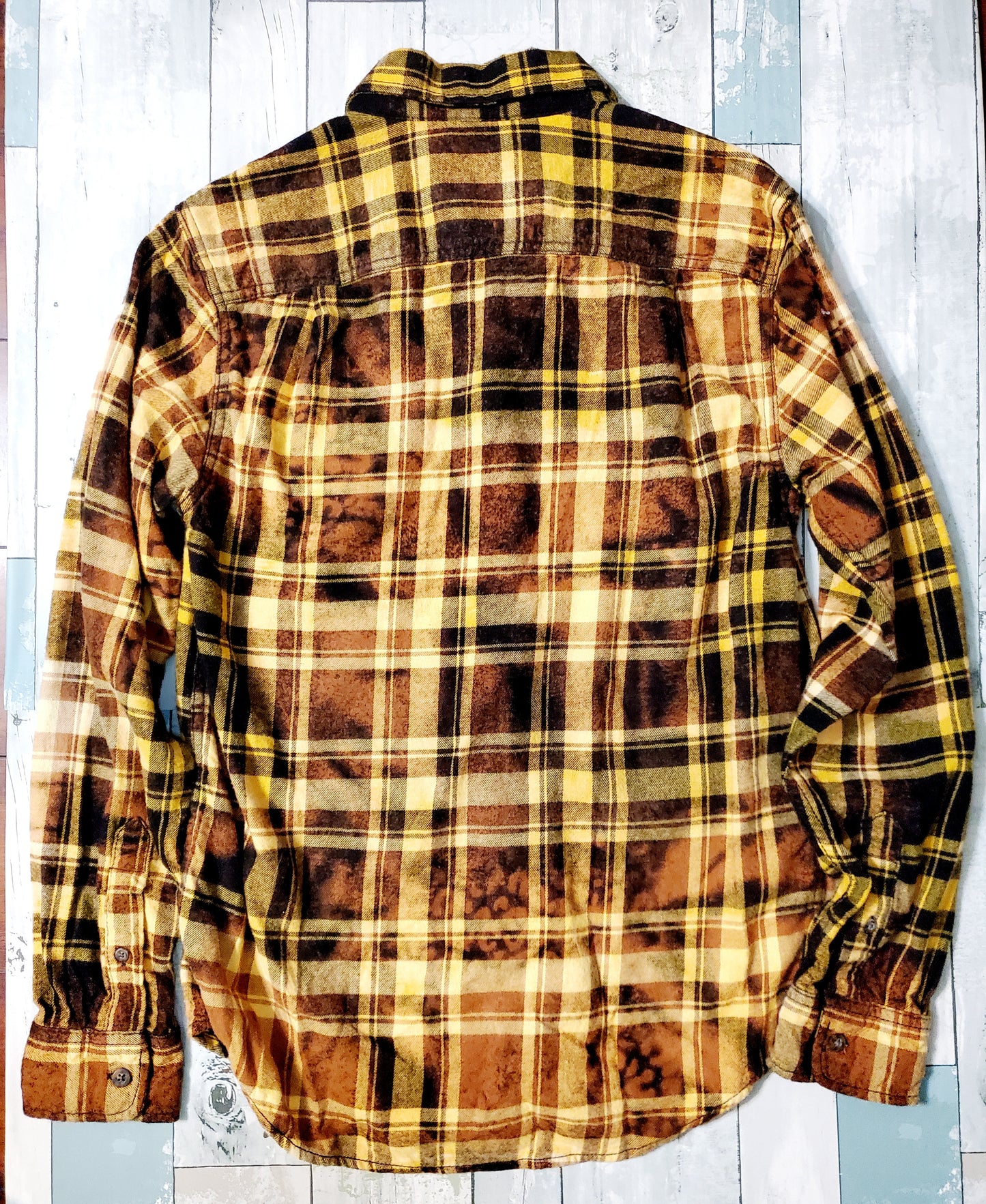 Leopard Print Bleached Flannel - PRE-ORDER - Adventure Plaids