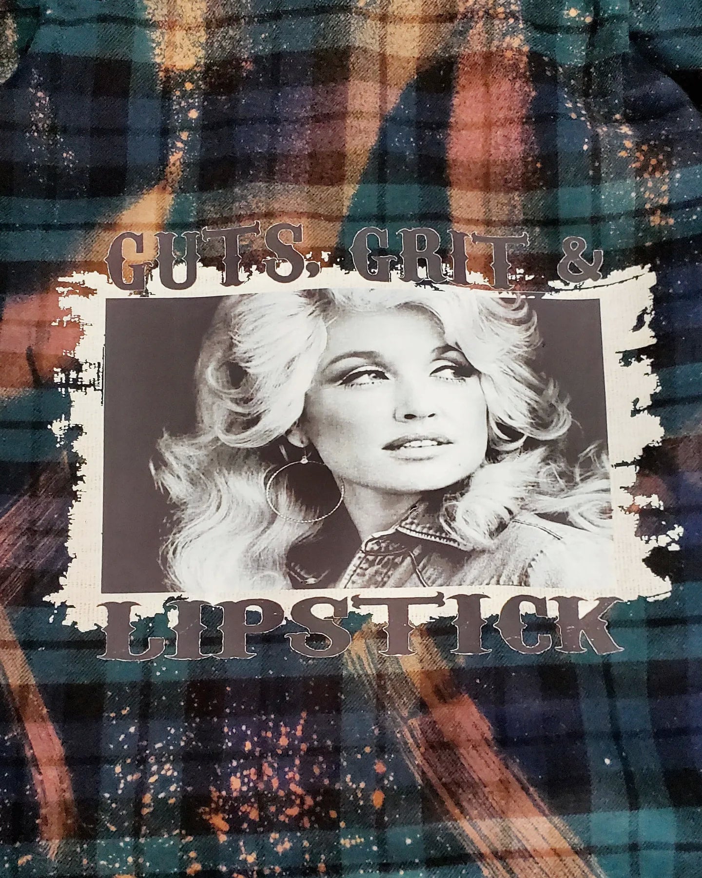 Dolly Parton Flannel - pre-order - Adventure Plaids