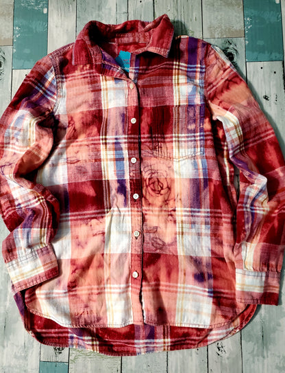 Rosie - Bleached Flannel PRE-ORDER - Adventure Plaids