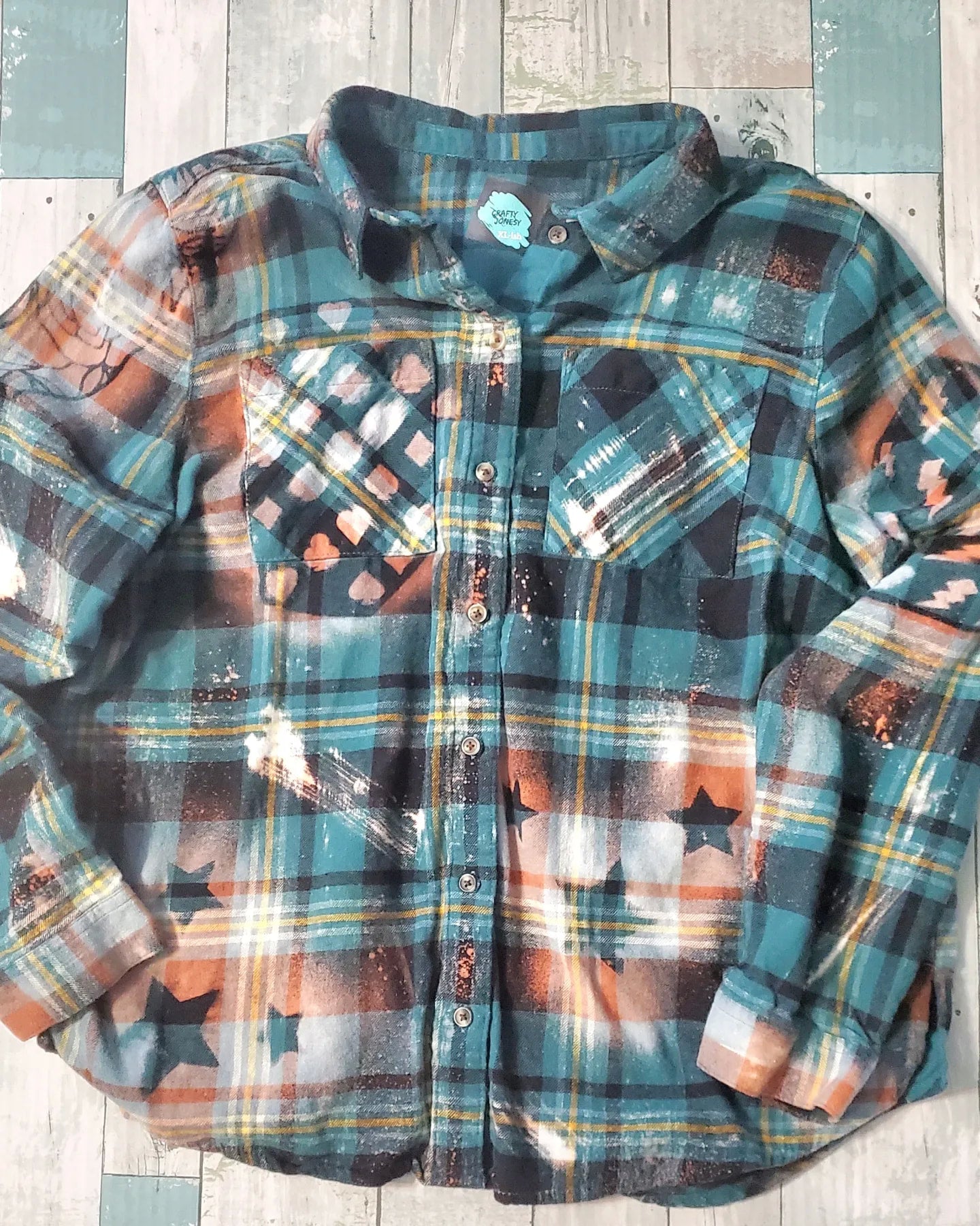 Punchy - Pre-order Bleached Flannel - Adventure Plaids