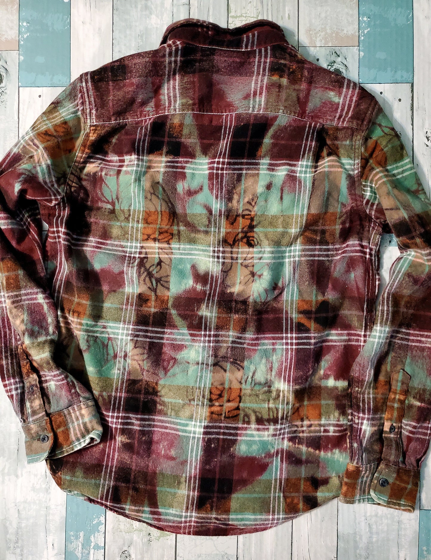 Rosie - Bleached Flannel PRE-ORDER - Adventure Plaids