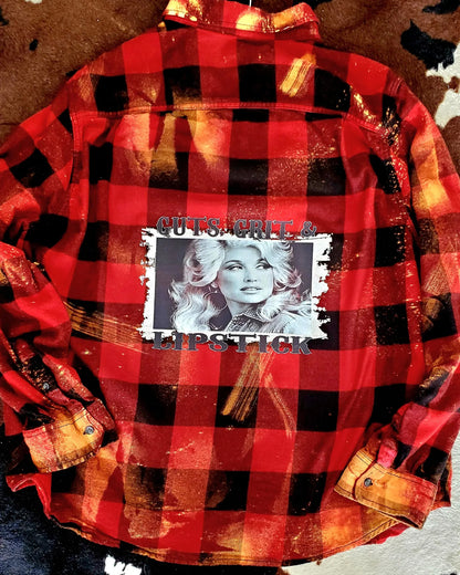 Dolly Parton Flannel - pre-order - Adventure Plaids