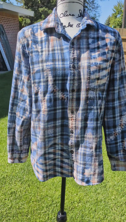 Hey Batter Batter - RTS Bleached Flannel