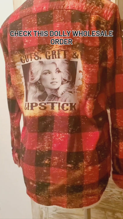 Dolly Parton Flannel - pre-order